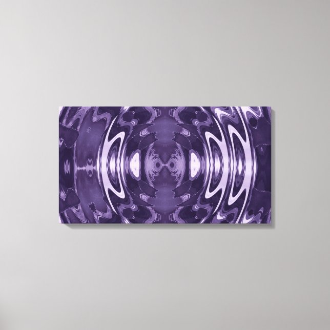 Purple Fantasy Wrapped Canvas (Front)