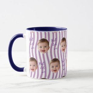 Purple Father's Day Gifts Best Dad Ever Coffee Mug