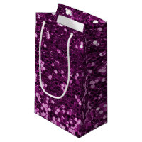 Purple Faux Glitter Sparkles