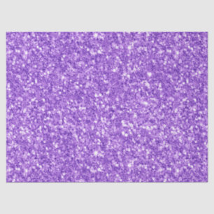 Purple faux glitter texture tissue paper
