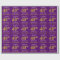 Purple, Faux Gold "HAPPY 40th BIRTHDAY"
