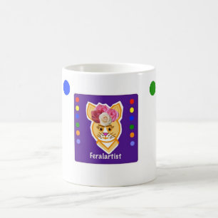 Purple Feralartist Colour Wheel Chica Mug