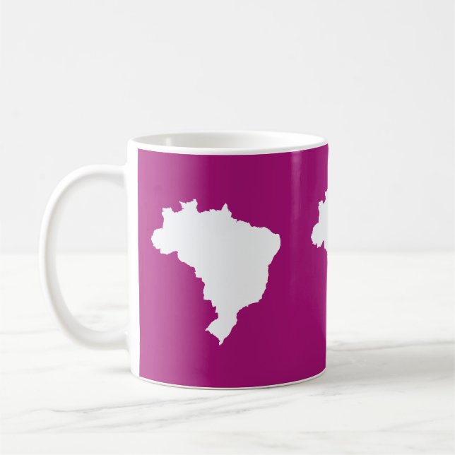 Purple Festive Brazil at Emporio Moffa Coffee Mug (Left)