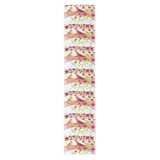 Purple Finch Table Runner (Front)