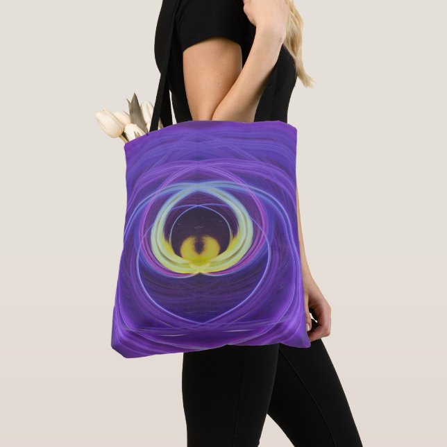 purple flame -  tote bag (Close Up)
