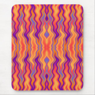 Purple Flames Mouse Mat