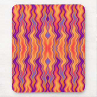 Purple Flames Mouse Mat