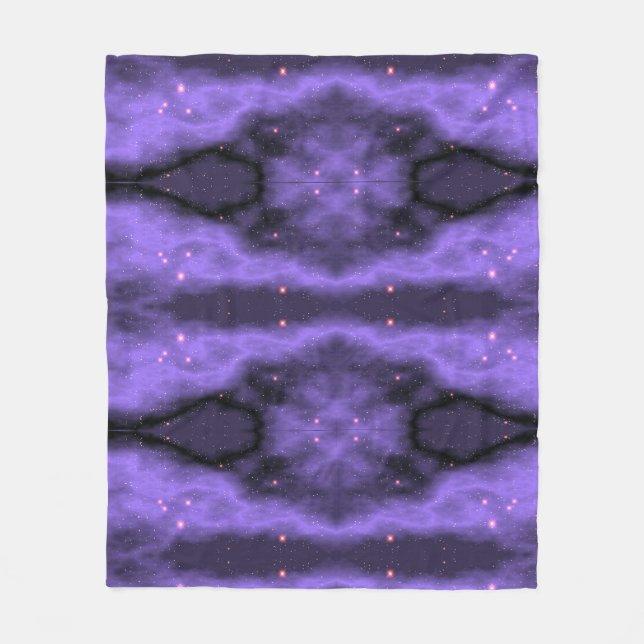 Purple fleece blanket. blanket (Front)