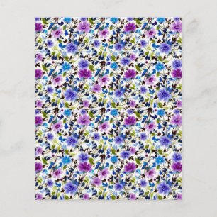 Purple floral