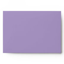 Purple Floral A7 Envelope for 5x7 Sizes
