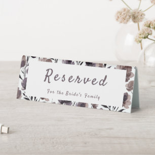 Purple Floral Botanical Wedding