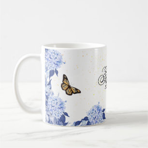 purple Floral bouquet Coffee Mug