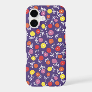 Purple Floral Ditsy Modern