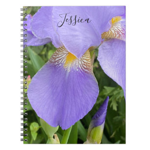 Purple Floral Photography  Notebook