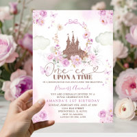 Purple Floral Princess Royal Castle 1st Birthday