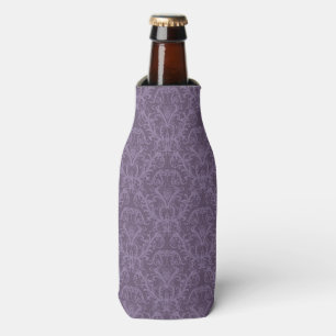 Purple floral wallpaper 2 bottle cooler
