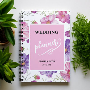 Purple Floral Wedding Planner