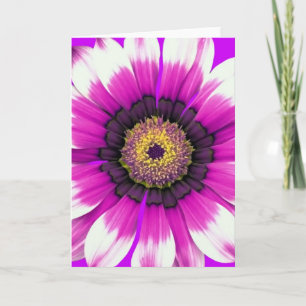 Purple Flower Card