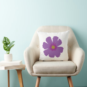Purple Flower Cushion