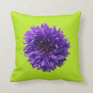 Purple Flower Cushion