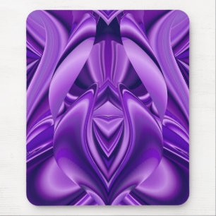Purple Flower Dream , Abstract Fantasy Rainbow-Art Mouse Mat