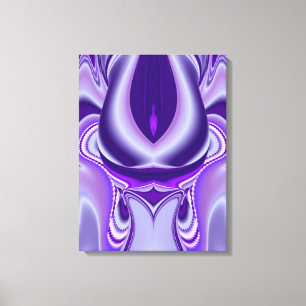Purple Flower Dream Canvas Print