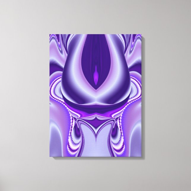 Purple Flower Dream Canvas Print (Front)