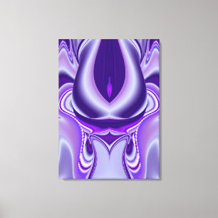 Purple Flower Dream Canvas Print