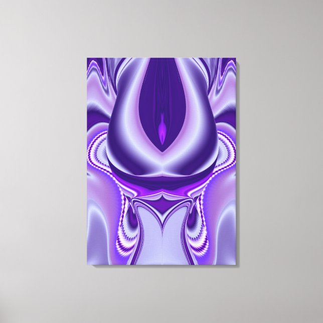 Purple Flower Dream Canvas Print (Front)