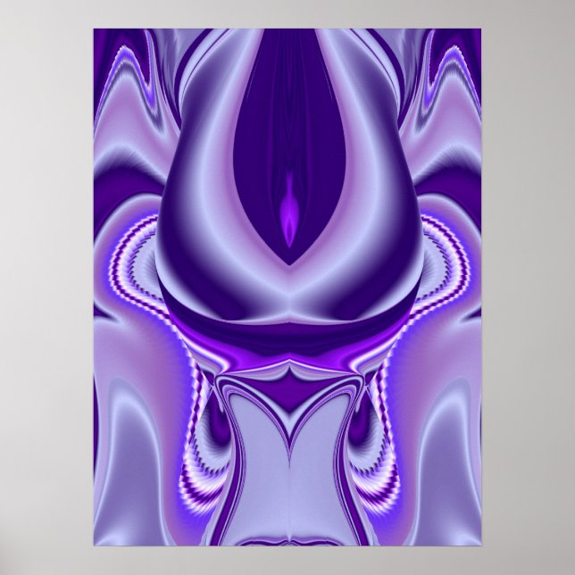 Purple Flower Dream Poster (Front)