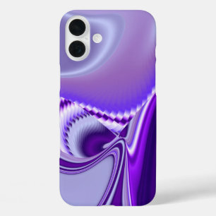 Purple Flower Dreams iPhone 16 Plus Case
