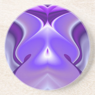 Purple Flower Dreams Coaster