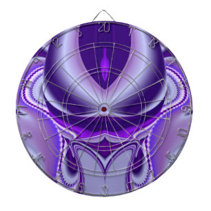 Purple Flower Dreams Dartboard