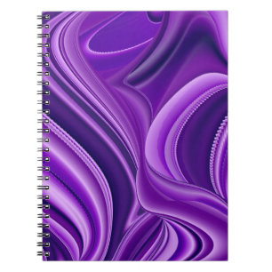Purple Flower Dreams Notebook