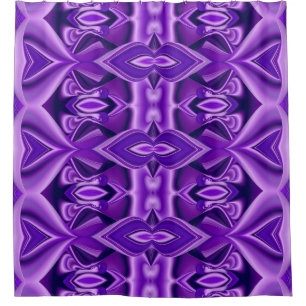 Purple Flower Dreams Shower Curtain