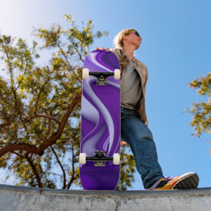 Purple Flower Dreams Skateboard