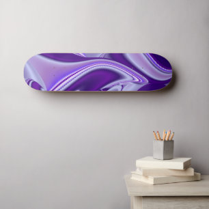 Purple Flower Dreams Skateboard