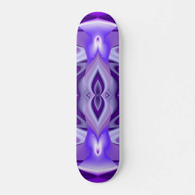 Purple Flower Dreams Skateboard (Front)