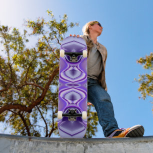 Purple Flower Dreams Skateboard