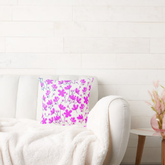 Purple Flower Garden Cushion