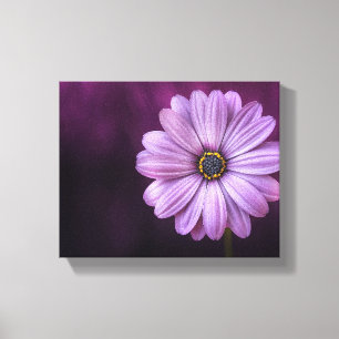 Purple Flower in Bloom Canvas Print