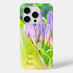 Purple Flower - Lily of the Nile iPhone 15 Pro Case