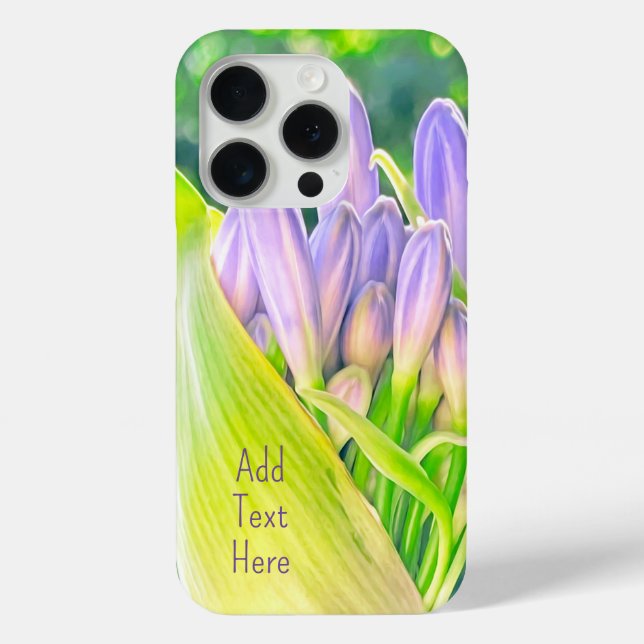 Purple Flower - Lily of the Nile Case-Mate iPhone Case (Back)