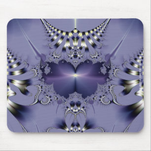 Purple Flower Mouse Mat