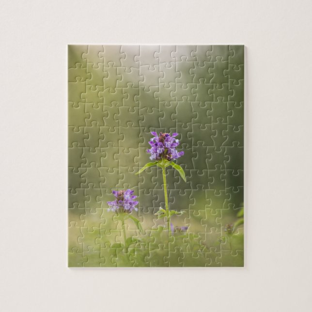 Purple Flower Nature Photo Jigsaw Puzzle (Vertical)
