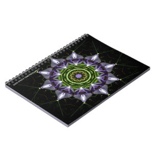 Purple Flower Notebook