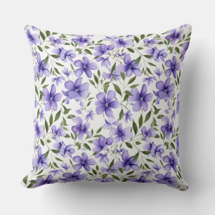 Purple Flower Passion Cushion