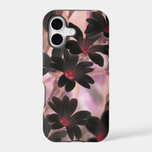 Purple Flower Photo Negative Elegant