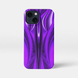 Purple Flower Rainbow Dreams Angel Wings iPhone 13 Mini Case