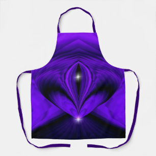 Purple Flower Rainbow Dreams Apron